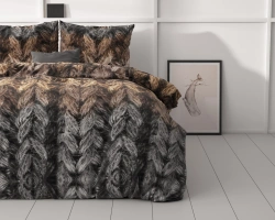 Set posteljine 240x200/220 od mikrovlakana sa čistim printom Essentials