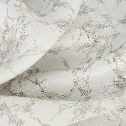 Zavjesa ukrašena printom podsjećajućim na mramor, 140x250 cm - RONYA