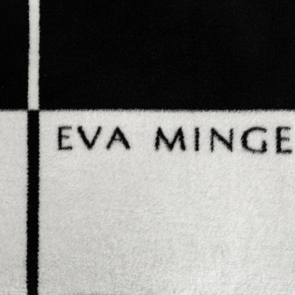 Pamučno-akrilna topla deka 220x240 cm s geometrijskim printom ELEGANTE Eva Minge