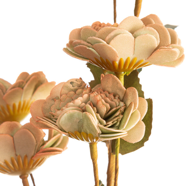 Ukrasni cvijet od foamiran pjene FLORE 790 80 CM JASNOBRĄZOWY