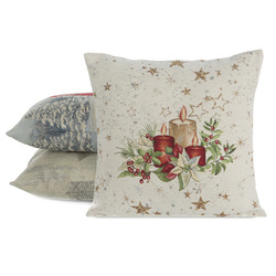 Tapiserijska jastučnica 45x45 cm pamučna s božićnim motivom GOB