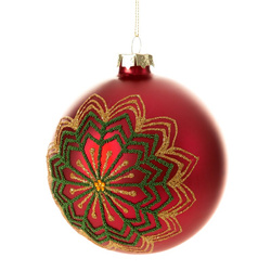 Staklena kugla za božićno drvce ∅ 10cm