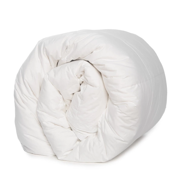 Cjelogodišnji poplun od paperja i perja 140x200 bijeli 5 cm Donsveren