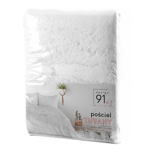Set posteljine s mekom krznenom strukturom 220x200 Tiffany