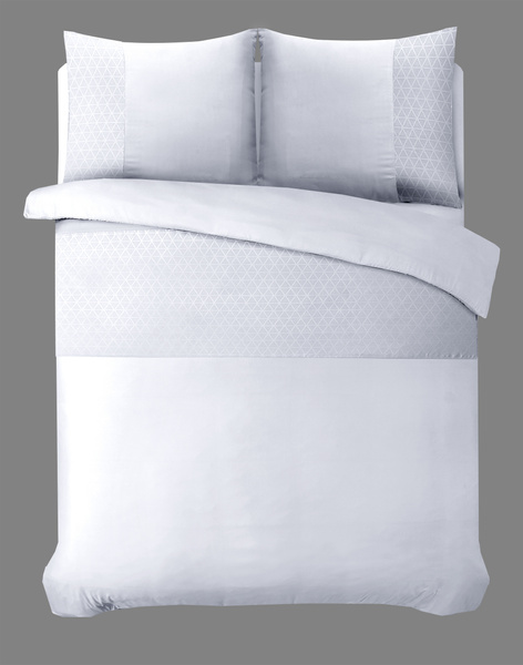 Set posteljine 140x220 od mikrovlakana s nježnim konkavnim uzorkom Embossed