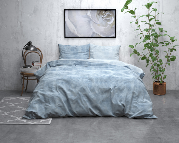 Posteljina od flanela 200x220 bež, mekana na dodir Washed Cotton