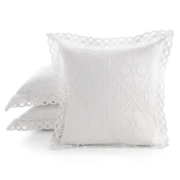 Jastučnica s ažurnim uzorkom 40x40 cm, boho stil MIRELLA