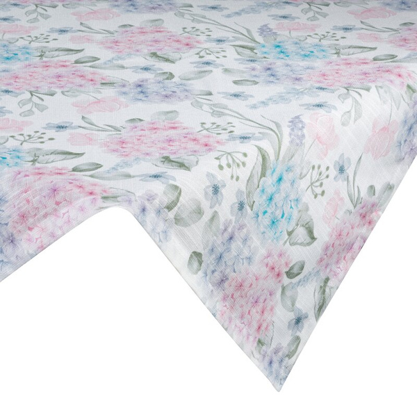 Salveta, stolnjak 90x90 ukrašen printom hortenzija SUMMER 8 