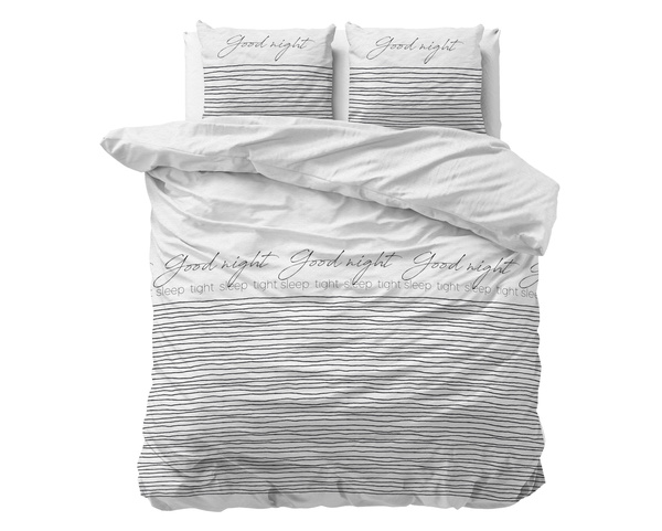 Set posteljine 200x200/220 od mikrovlakana sa čistim printom, nije potrebno glačanje