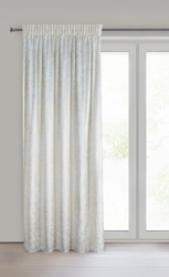 Baršunasta zavjesa sa sjajnim printom, 135x270 cm, traka - AVENA