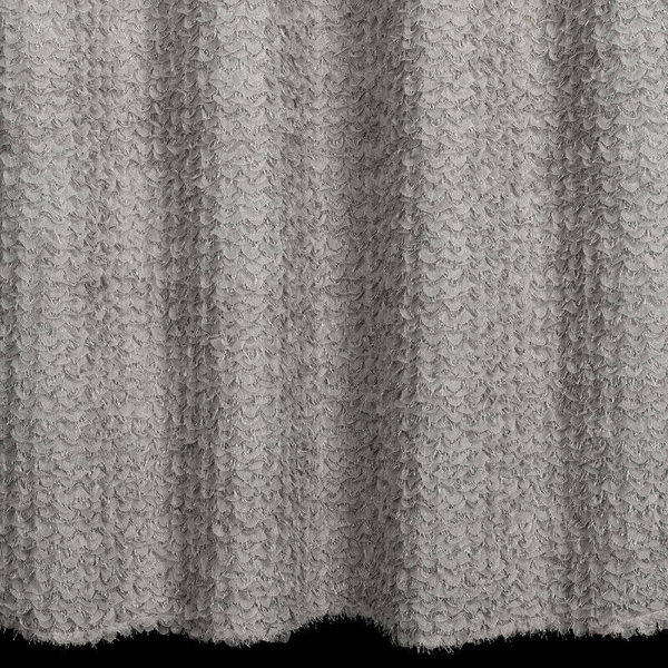 EVA MINGE gotova zavjesa 135x250 izrađena od šifona ukrašena moher koncem i suptilnim volanima TIFFANY 