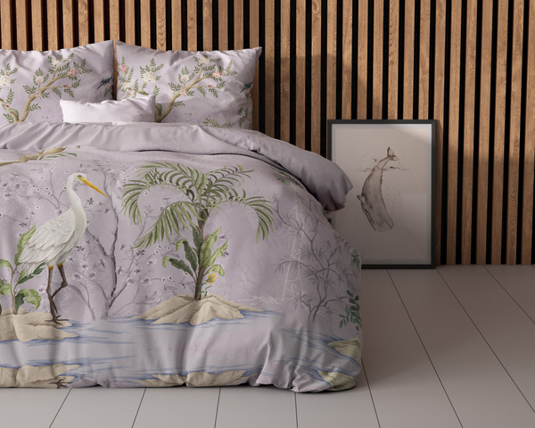 Set posteljine 200x200/220 od mikrovlakana sa čistim printom, nije potrebno glačanje