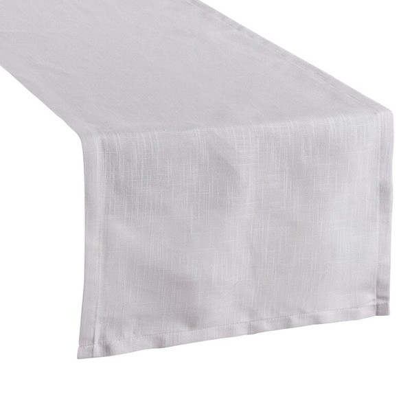 Bež nadstolnjak 40x140 ukrašen printom nježnih grančica Summer 10