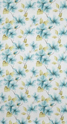Zavjesa od svijetlog etamina sa printom cvijeća, poluprozirna 140x250 Sofia
