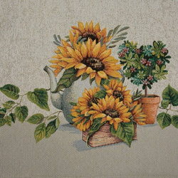 Goblen stolnjak sa cvjetnim motivom 140x180