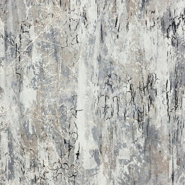 Baršunasta zavjesa sa srebrnim uzorkom, 140x250 cm - MALIA