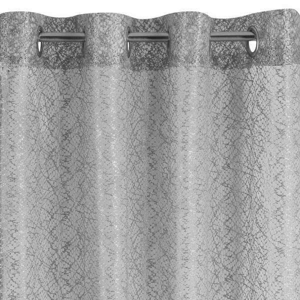 Zavjesa sa strukturom paukove mreže 140x250 Mirren