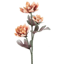 Ukrasni cvijet od foamiran pjene FLORE 735 102 CM PUDROWY RÓŻ