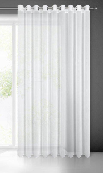 Zavjesa od glatke tkanine prirodnog izgleda 300x260 Kalia