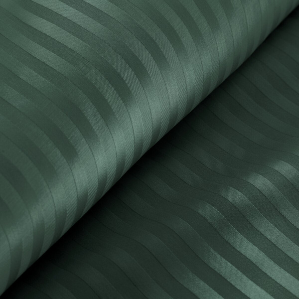 Premium prugasta posteljina za apartmane od pamučnog satena 160x200