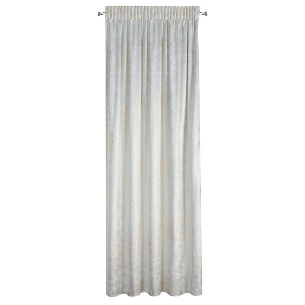 Baršunasta zavjesa sa sjajnim printom, 135x270 cm, traka - AVENA