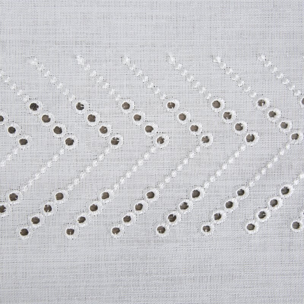 Stolnjak 160x350 sa suptilnim ukrasnim vezom, svijetlo krem ​​boje Ines