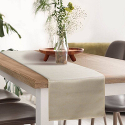 Nadstolnjak prošiven metalik koncem 40x140 SPARKLE