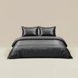 Elegantna posteljina od mikroperkal satena 140x220 Glossy Wit 