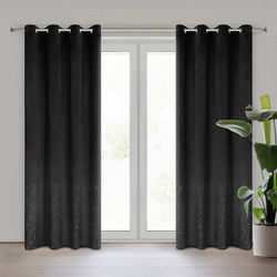 Zavjesa 140x250 od baršuna ukrašena sjajnim dijamantima Ariadna