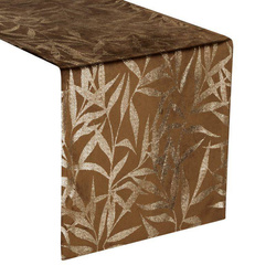 Baršunasti nadstolnjak s nježnim svijetlozlatnim grančicama 35 x 220 Blink 15 