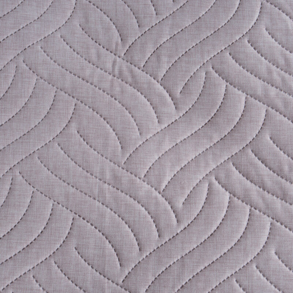 Prekrivač koji imitira lan 200x220 cm s geometrijskim uzorkom, LEN Design 91