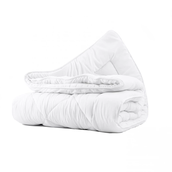 Antialergijski cjelogodišnji poplun 140x220 bijeli 3 cm   Micro Touch Enkel 400 GSM 
