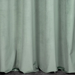 Zavjesa od jednobojnog mekog baršuna trakasta 140x270 cm ružičasta ROSA