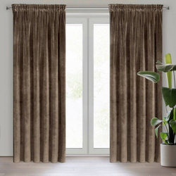 DIVA LINE zavjesa od mekanog baršuna , ima veliku gramaturu od 300 g/m2 RIA 140x270