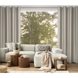 Zavjesa od blackout tkanine sa sjajnim koncem 140x250 Selina bež boja