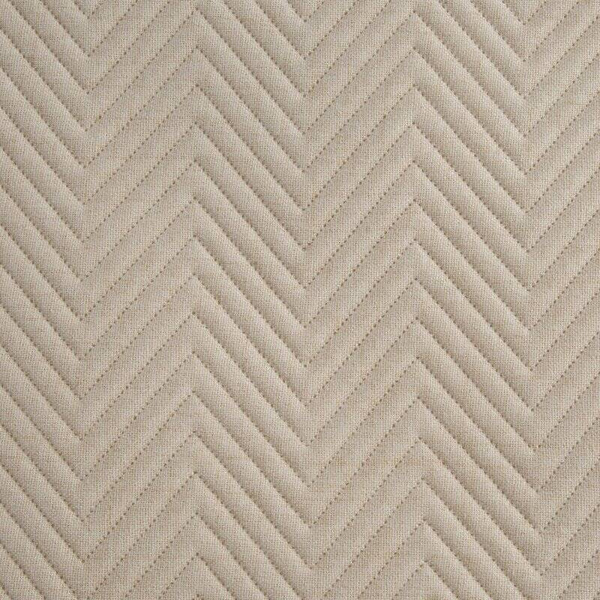 Prekrivač s lanenom strukturom prošiven metodom vrućeg prešanja u geometrijskom uzorku 170x210