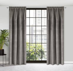 Baršunasta zavjesa 140x300 s finim strukturalnim uzorkom, gramature 200 g/m2 Milo