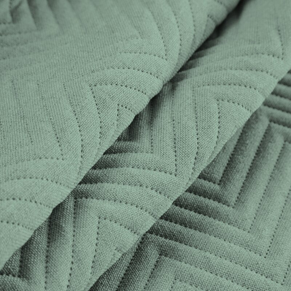 Prekrivač s lanenom strukturom prošiven metodom vrućeg prešanja u geometrijskom uzorku 170x210