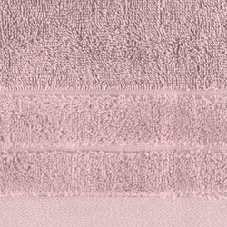 Ručnik s rubom od velura, gramature 500 g/m2 Damla (06) 70X140 cm ljubičasti