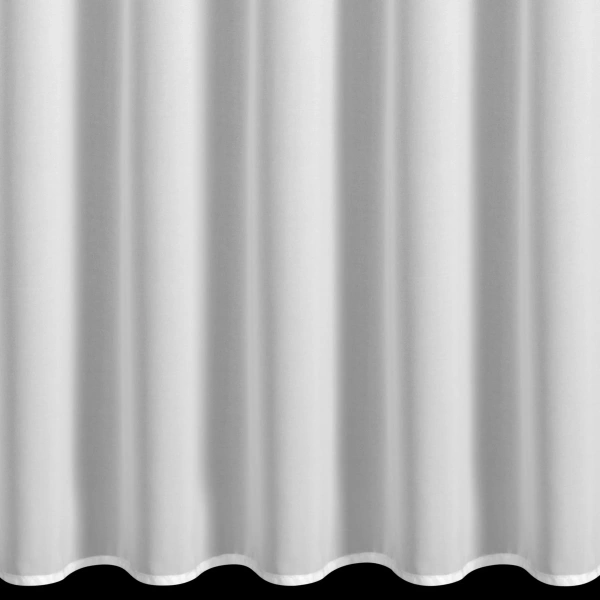 Bijela šifonska zavjesa 80x270 cm FLEX 1:1,5 - Ruby