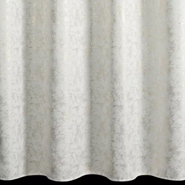 Zavjesa ukrašena printom podsjećajućim na mramor, 140x250 cm - RONYA zlatne ušice