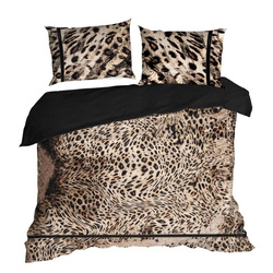 Ekskluzivni set posteljine 160x200 cm od macosatina s dizajnerskim uzorkom i životinjskim motivom  Eva minge 23