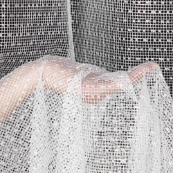 Zavjesa s finom mrežastom strukturom 400x250 Adriana