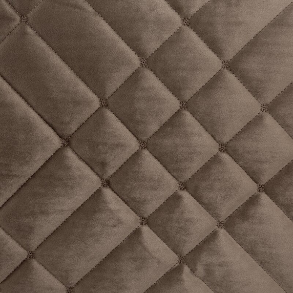 Baršunasti prekrivač za krevet 200x220 cm s geometrijskim šavovima RIA 6