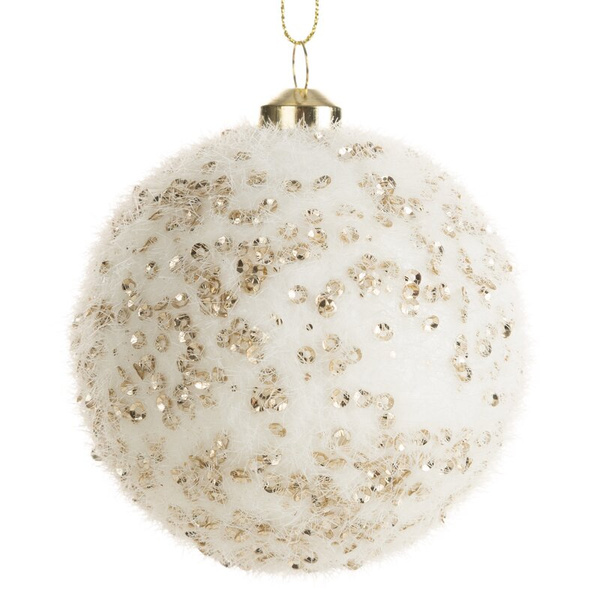 Kugla za božićno drvce prekrasno ukrašena ∅ 8cm