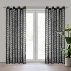 Gotova zavjesa s aplikacijom laurel 140 x 250 cm