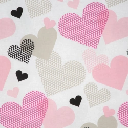 Dječja posteljina od pamuka sa motivom slatkog psa i srca 140x200 Kids 11