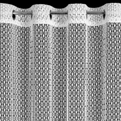 Bež mrežasta zavjesa, nije potrebno glačanje, 140x250 cm, MIRELLA