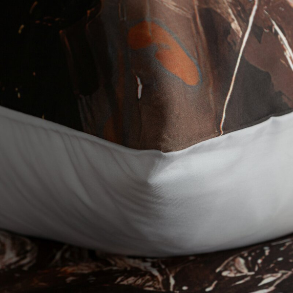 Posteljina 220x200 cm od egipatskog pamučnog makosatina, s dizajnerskim printom Eve Minge