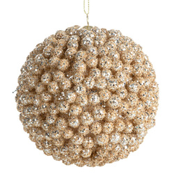 Kugla za božićno drvce prekrasno ukrašena ∅ 10cm